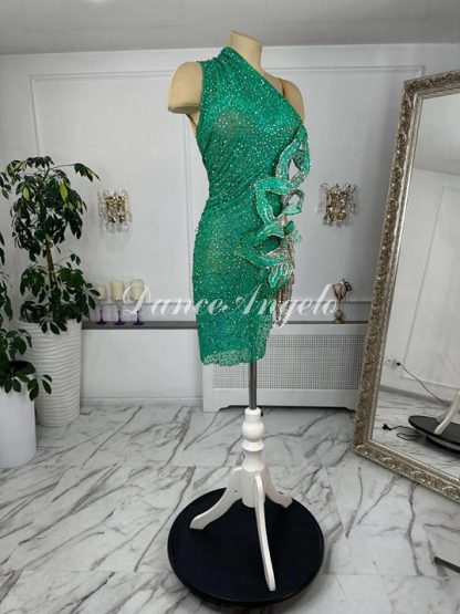 koz0135 プレミアムグリーン・ヴァレリア レンタル可 - ダンスアンジェロ